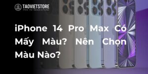 iPhone 14 Pro Max Có Mấy Màu? Nên Chọn Màu Nào?